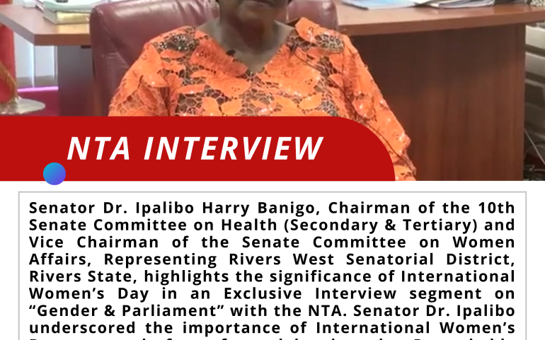 Interview: Gender & Parliament, NTA.