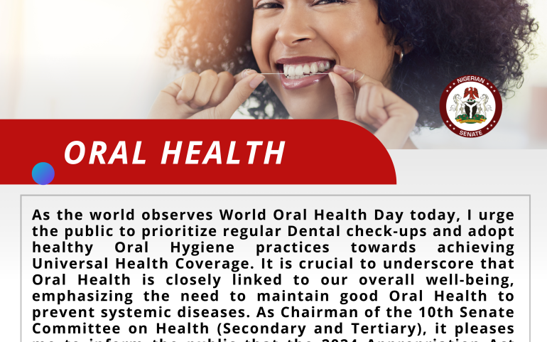 World Oral Health Day, 2024.