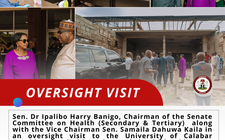 Oversight to UCTH, Calabar