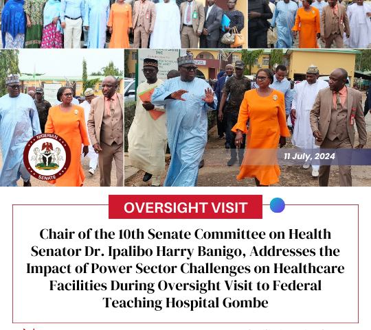 Senate Committee on Health Tackles Power Sector Challenges Impacting Healthcare in Nigeria.