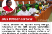 2025 Health Budget Defense