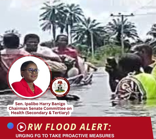 Flood Alert: Senator Banigo Urges FG to Take Proactive Measures