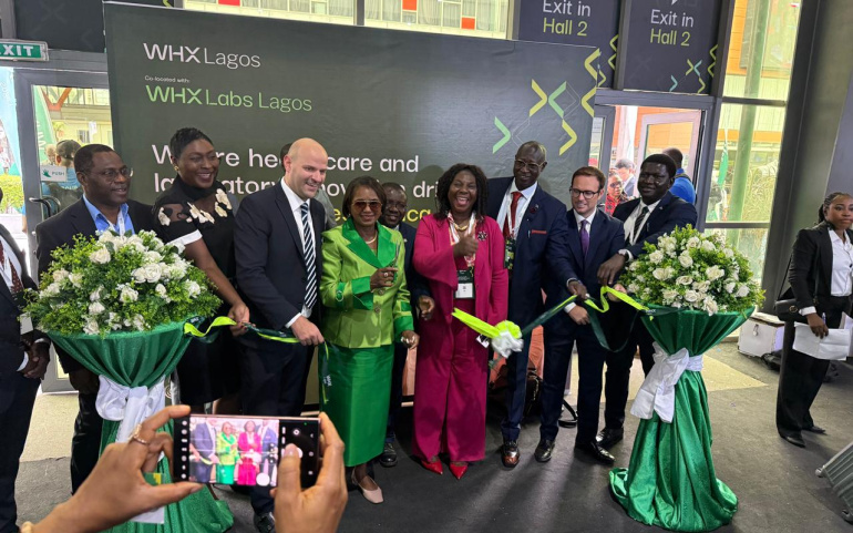 Senator Banigo Declares WHX Labs Lagos 2025 Open.