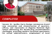 Senator Banigo Commissions Principal’s Quarters at Degema National High School.
